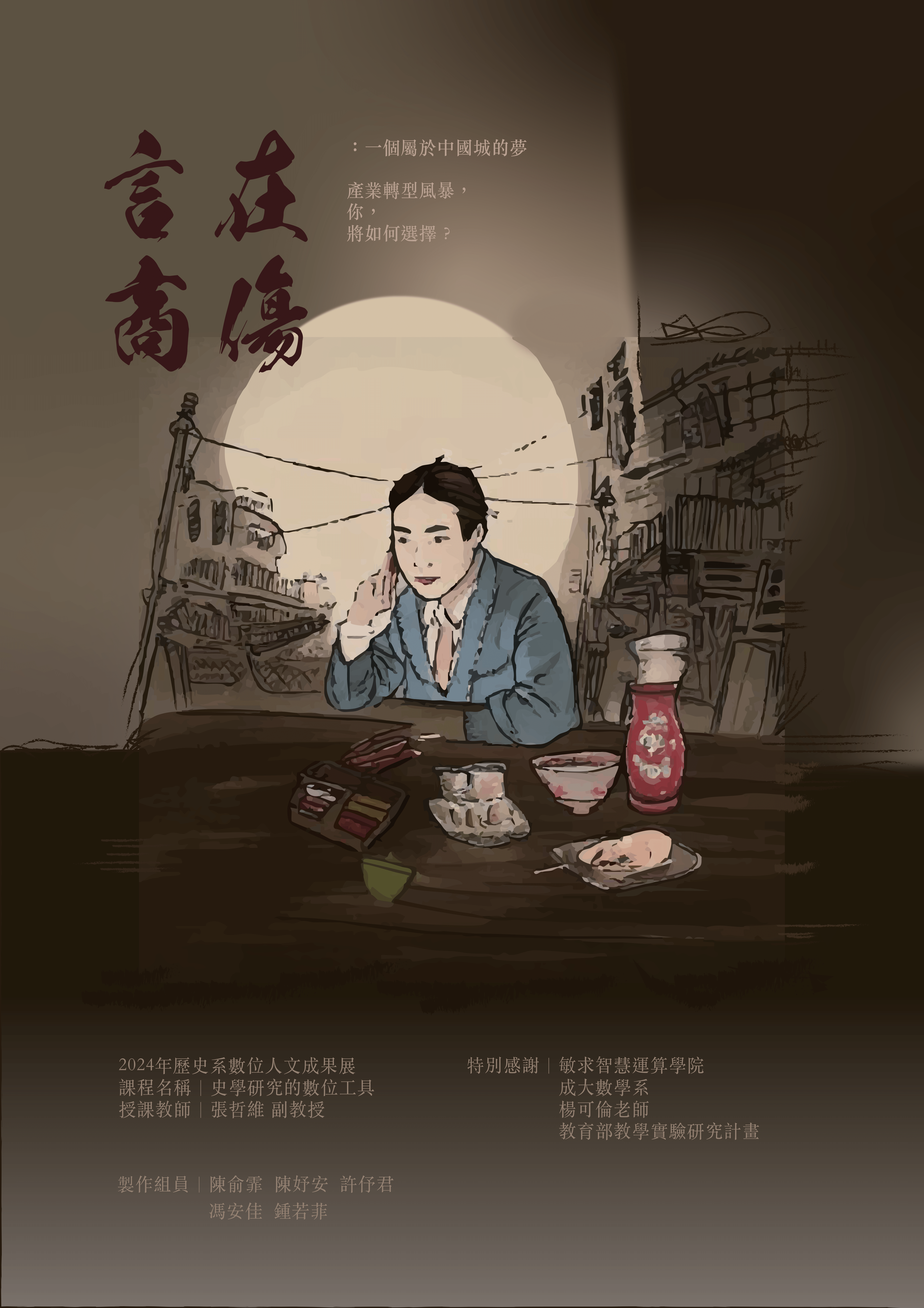 Poster for 在傷言商
